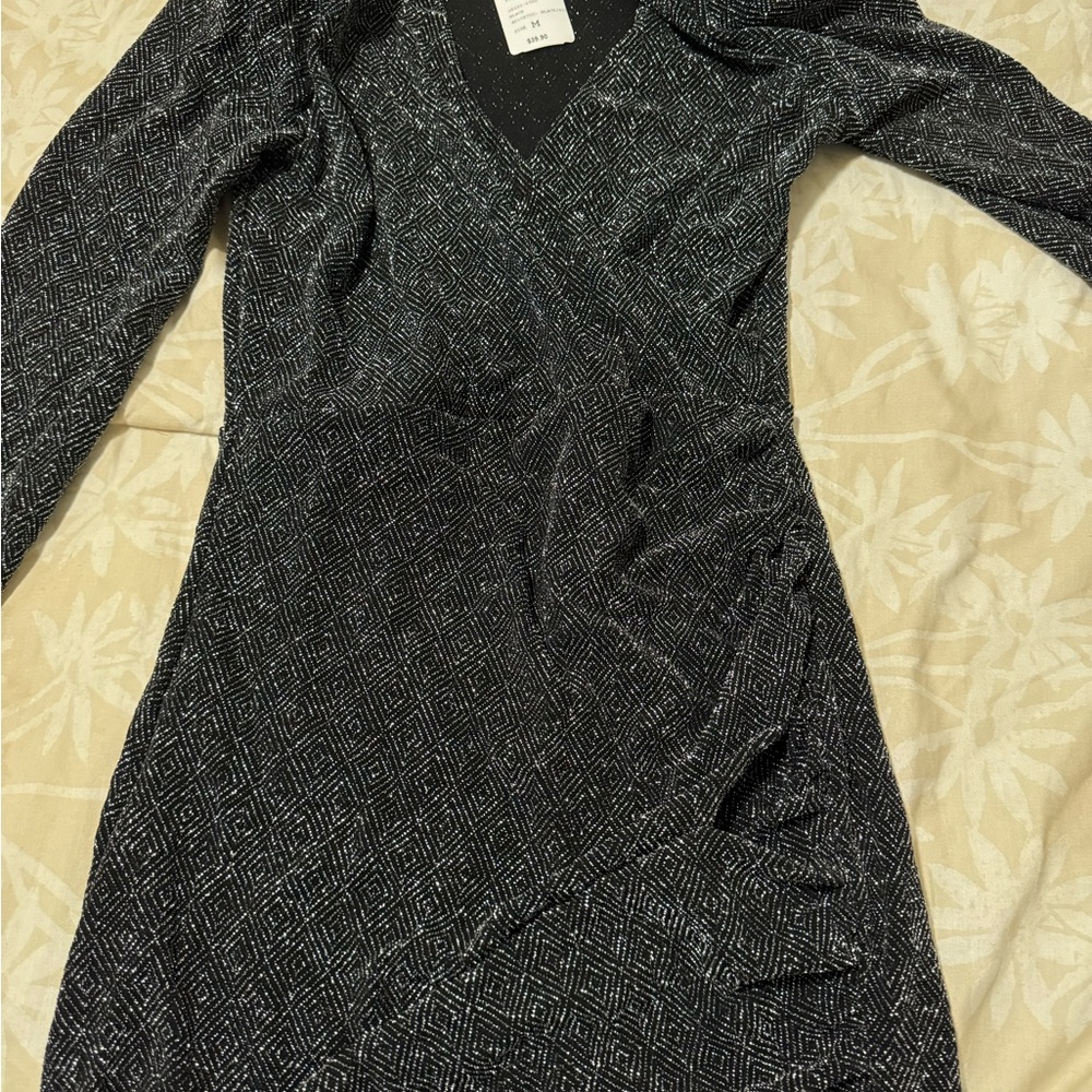 NWT Windsor Black sparkle party Dress